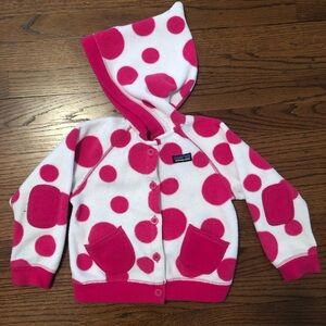4T Patagonia fleece hoodie